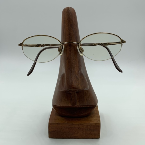 Vintage Genevieve Gold Oval Half Rim Sunglasses - Picture 1 of 5
